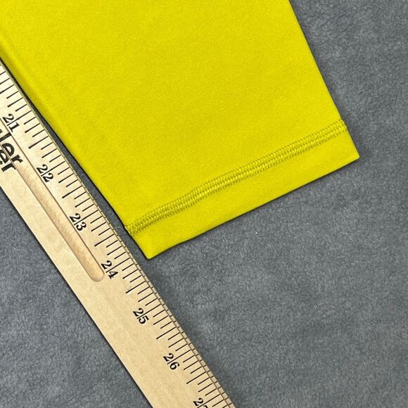 Offline by Aerie Real Me Leggings Medium Yellow 7/8 Smocked Waist Hi-Rise NWT - Picture 10 of 10